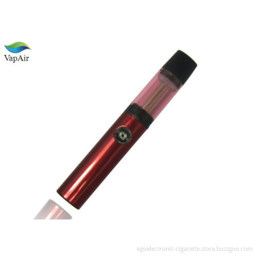 Red Black White Elips E Cigarette With Changeable Atomizer